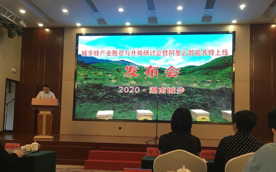 中国蜂协应邀参加城步县蜂产业脱贫与升级研讨会